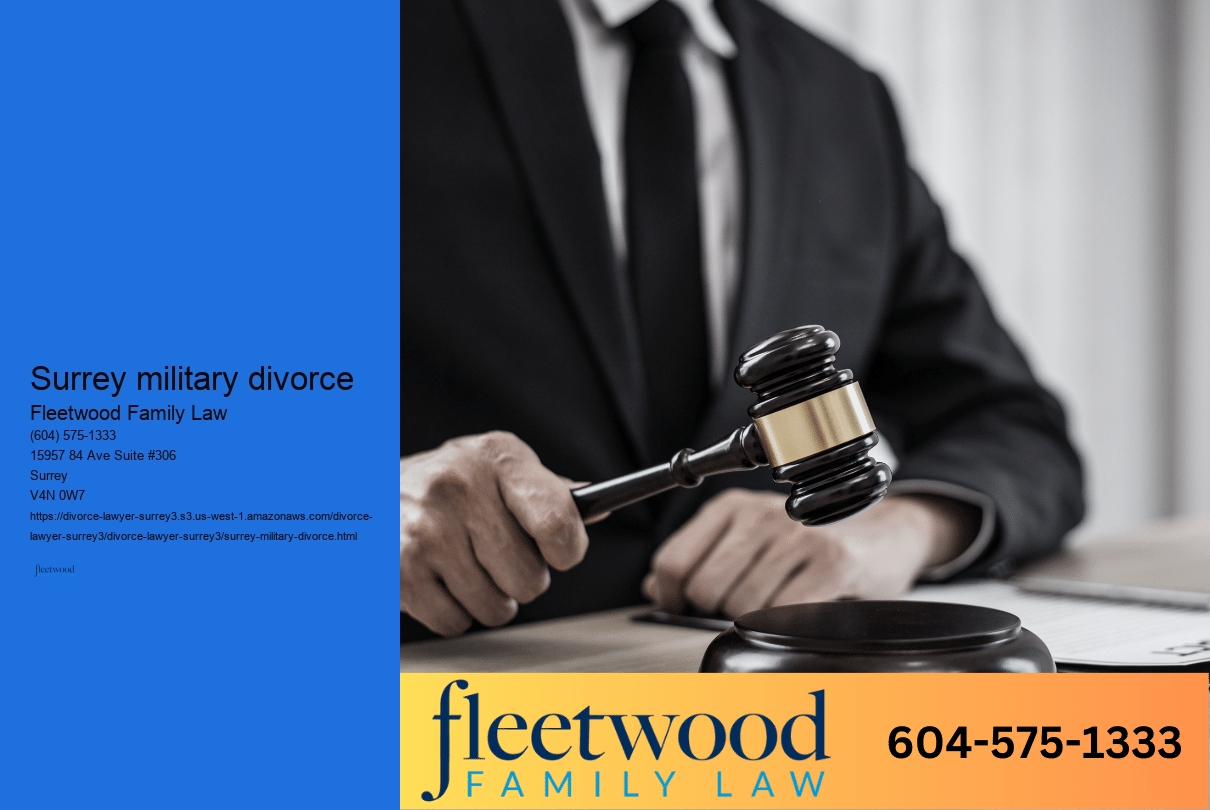 Surrey military divorce