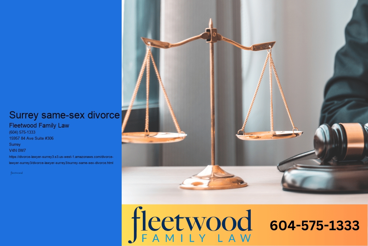 Surrey same-sex divorce